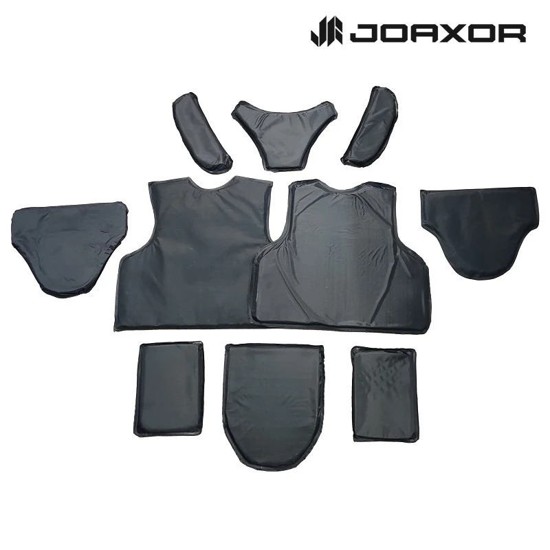 JOAXOR-placa suave a prueba de balas, chaleco de 12 "x 12" NIJ nivel IIIA 0101,06 3A, cintura lateral balística suave, Panel de armadura grande - imagen 5