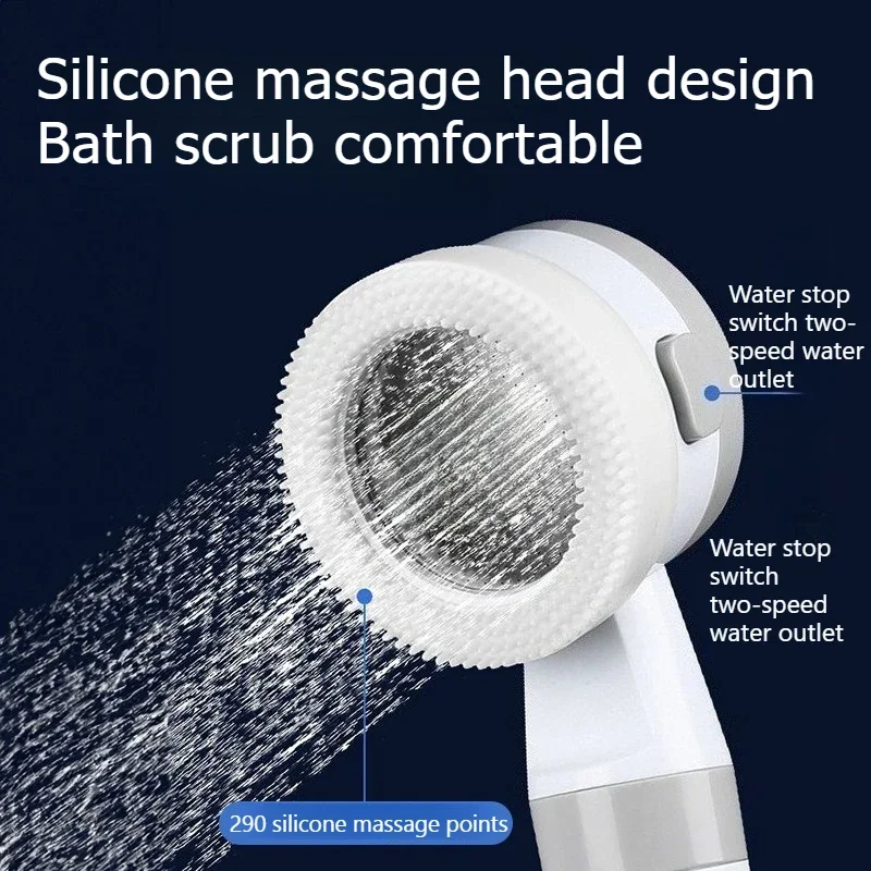 Bomba de ducha al aire libre, dispositivo de lavado portátil recargable para acampar, para senderismo, viajes y uso en dormitorio - imagen 2