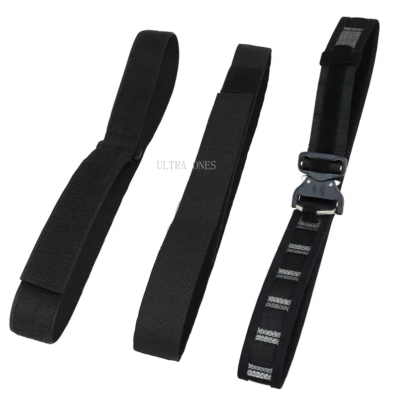 Cinturón táctico 3 en 1 Molle caza tiro CS juego Airsoft cinturones de batalla deportes al aire libre senderismo Camping faja resistente - imagen 3