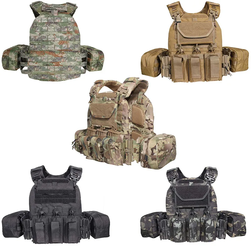 Chaleco táctico de liberación rápida para hombre, armadura corporal MC Webband mejorada - imagen 2