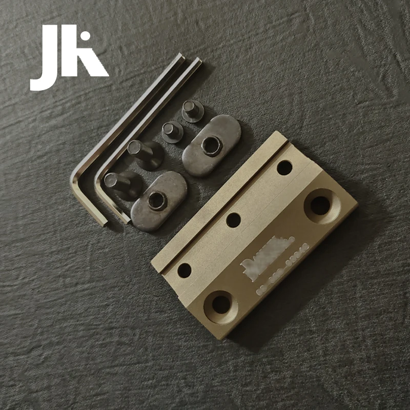 Sotac Scout Light montaje compensado lateral DD CNC Keymod M-LOK Rail para SF M300 M600 linterna táctica Base montaje accesorios de caza - imagen 4