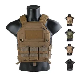 Emersongear chaleco portaplacas MOLLE Airsoft y entrenamiento táctico