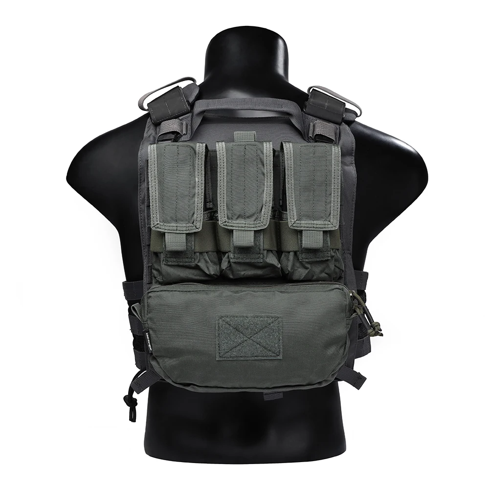 Emersongear Panel trasero de asalto MOLLE chaleco táctico mochila bolsa conjunto para portador de placa caza EM9300 11,11 ventas - imagen 2