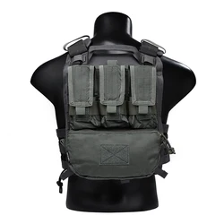 Emersongear Panel trasero de asalto MOLLE chaleco táctico mochila bolsa conjunto para portador de placa caza EM9300 11,11 ventas