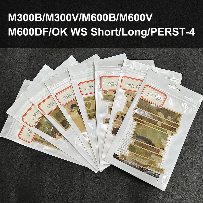 Pegatina envolvente para linterna Surefire de caza, pegatina óptica protectora para luz de explorador M300B M300V M600B M600V M600DFOKWS 18350 18650 - imagen 3