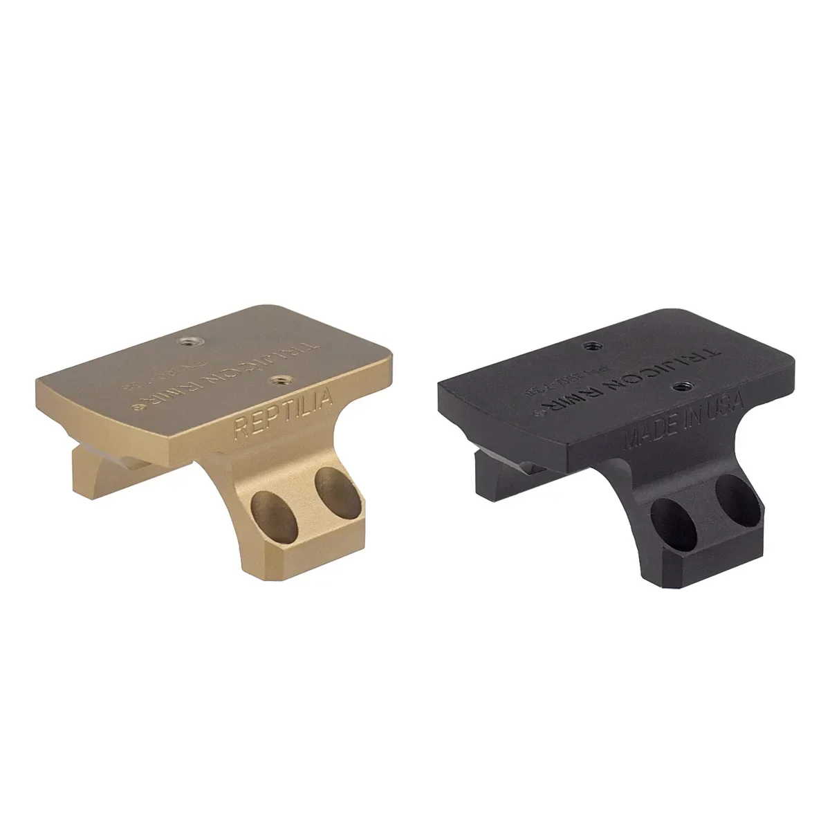 Mira telescópica táctica, mira lateral de Metal, montaje óptico compensado de 45 y 90 grados, soporte fijo de aleación de punto rojo, accesorio para Rifle holográfico de caza - imagen 2