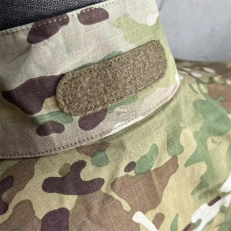 CCJ-Chaqueta táctica a prueba de viento con cuello levantado para hombre, abrigo de combate protector para caza al aire libre - imagen 5