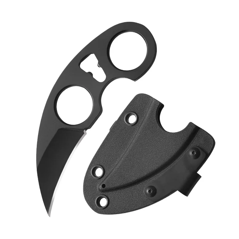 Collares de collar con mini cuchillo de garra, cuchillo de unboxing, cuchillo EDC para exteriores, cuchillo afilado de bolsillo - imagen 5