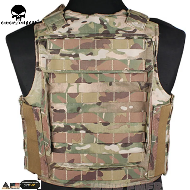 EmersonGear-chaleco táctico para hombre, chaleco militar de caza, Molle Navy, con sello designado, estilo PROTECH de combate - imagen 5
