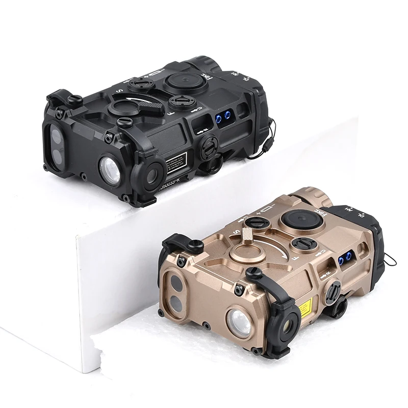 WADSN puntero láser táctico de Metal OGL, punto rojo, alta potencia, verde, azul, luz LED blanca, brillo ajustable, versión con todas las funciones - imagen 4