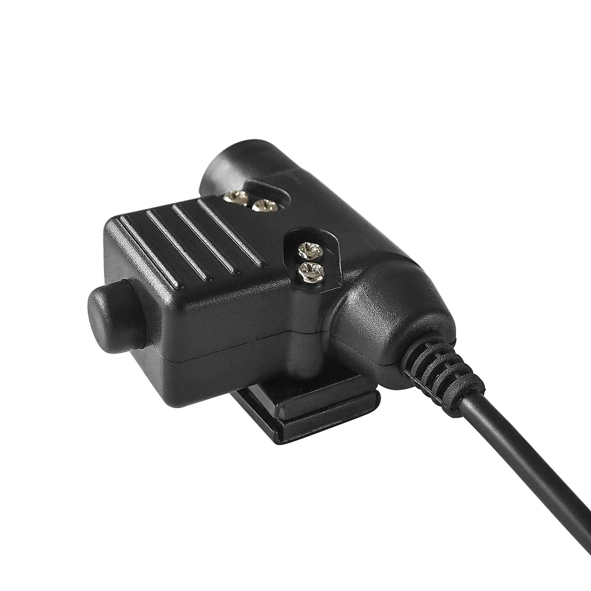 Sistema PTT U94, enchufe adaptador militar, empuje para hablar para radio kenwood/Baofeng y auriculares tácticos, ptt de 2 pines - imagen 5