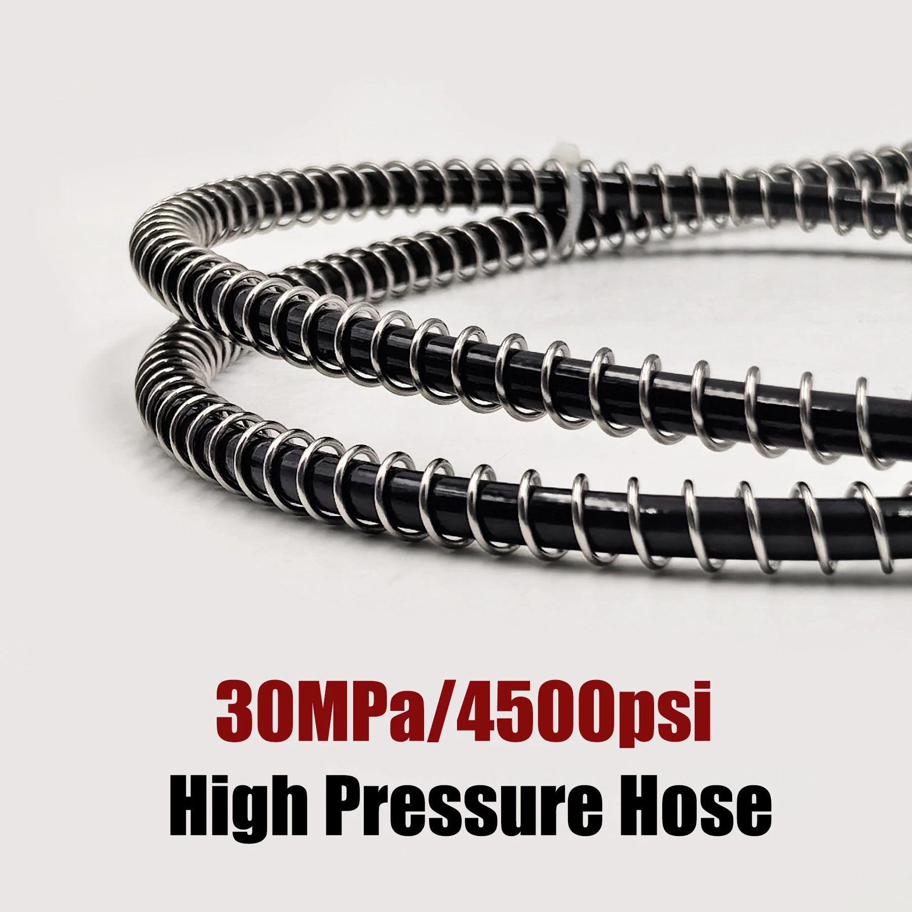 Adaptador de carga de repuesto de estación de llenado HPA de tanque de botella de cilindro de dióxido de carbono con conector de manguera de 40 pulgadas/100 cm W21.8, CGA320 - imagen 5