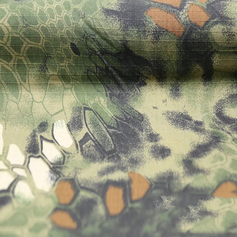 Material de ropa táctica pantalones de trabajo de camuflaje material tela a cuadros de poliéster-algodón - imagen 4