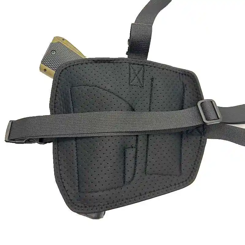 Funda Universal para pistola de pecho para GL 26/43/17/1911/M9/PX4, bolsa de almacenamiento táctica de extracción rápida oculta Glock17 Colt1911 BerettaM9/PX4 - imagen 5