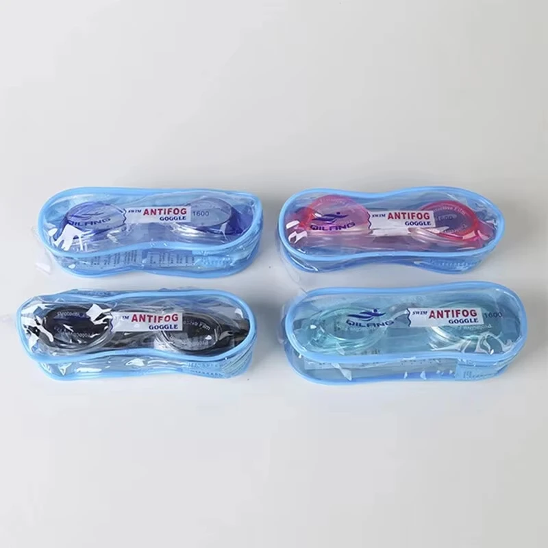 Gafas de silicona HD para mujer y hombre, equipo de buceo impermeable y antiniebla, montura pequeña, gafas de natación para adultos para niños - imagen 3