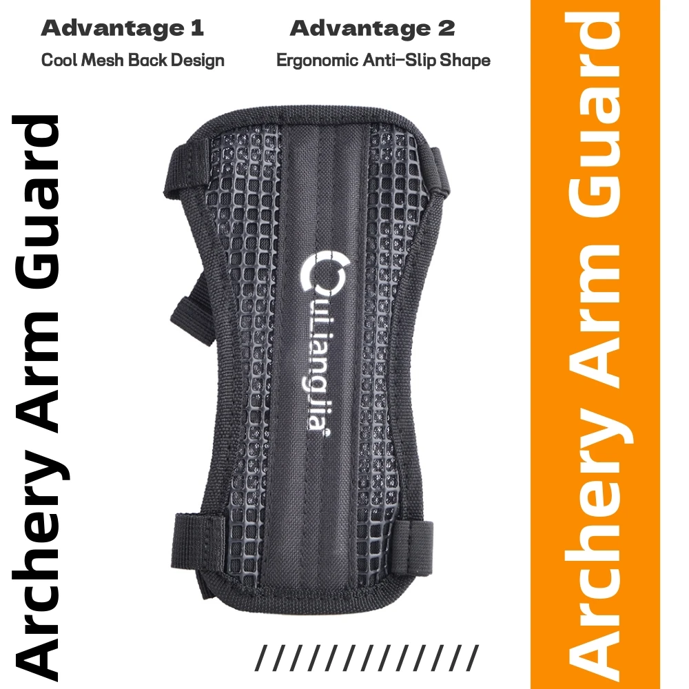 Protector de brazo malla para tiro con arco recurvo y largo - imagen 3
