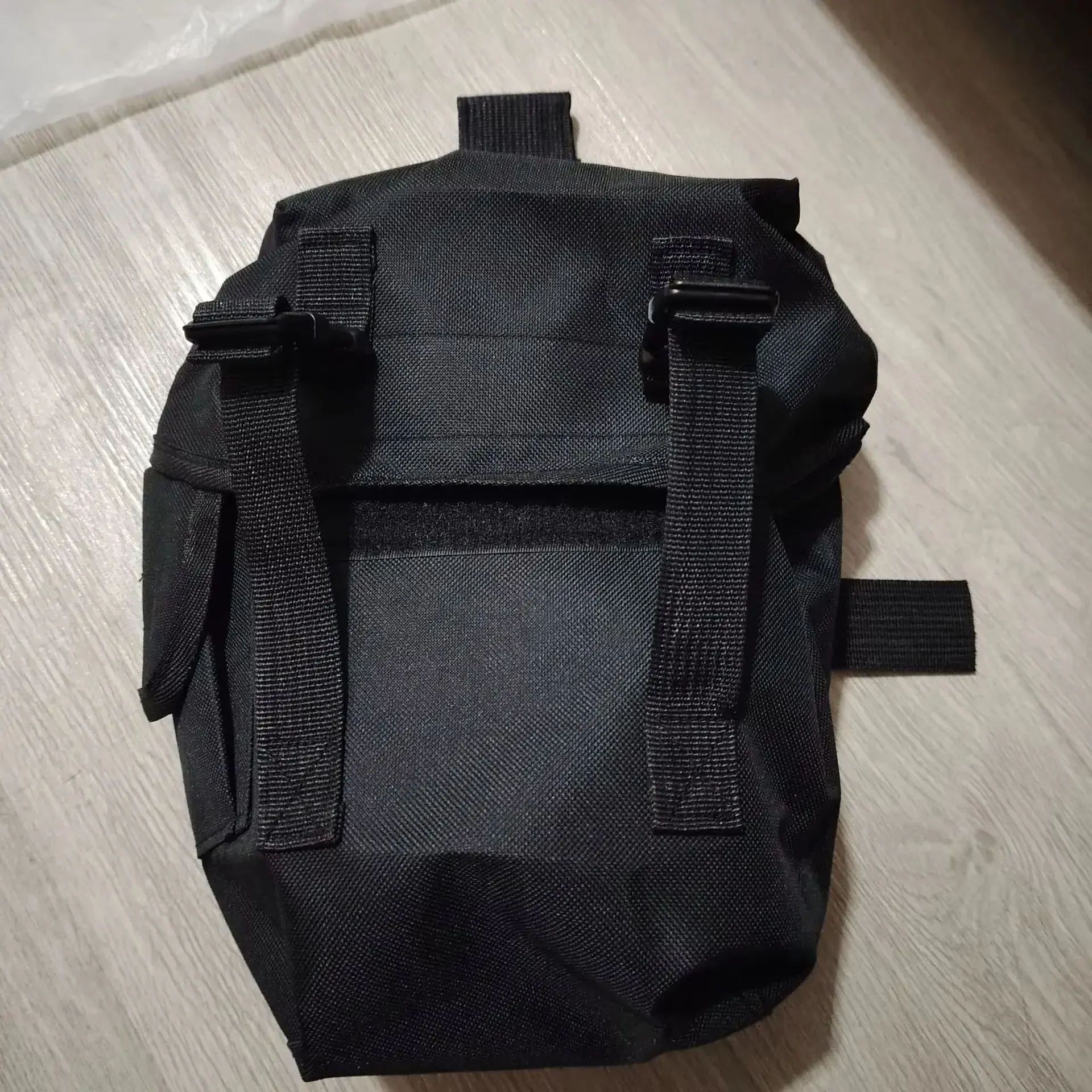 Bolsa de almacenamiento táctica negra y verde, bolsa de accesorios, bolsa de almacenamiento para pierna/cinturón/bolsa para máscara de Gas Molle, Kit para exteriores - imagen 2