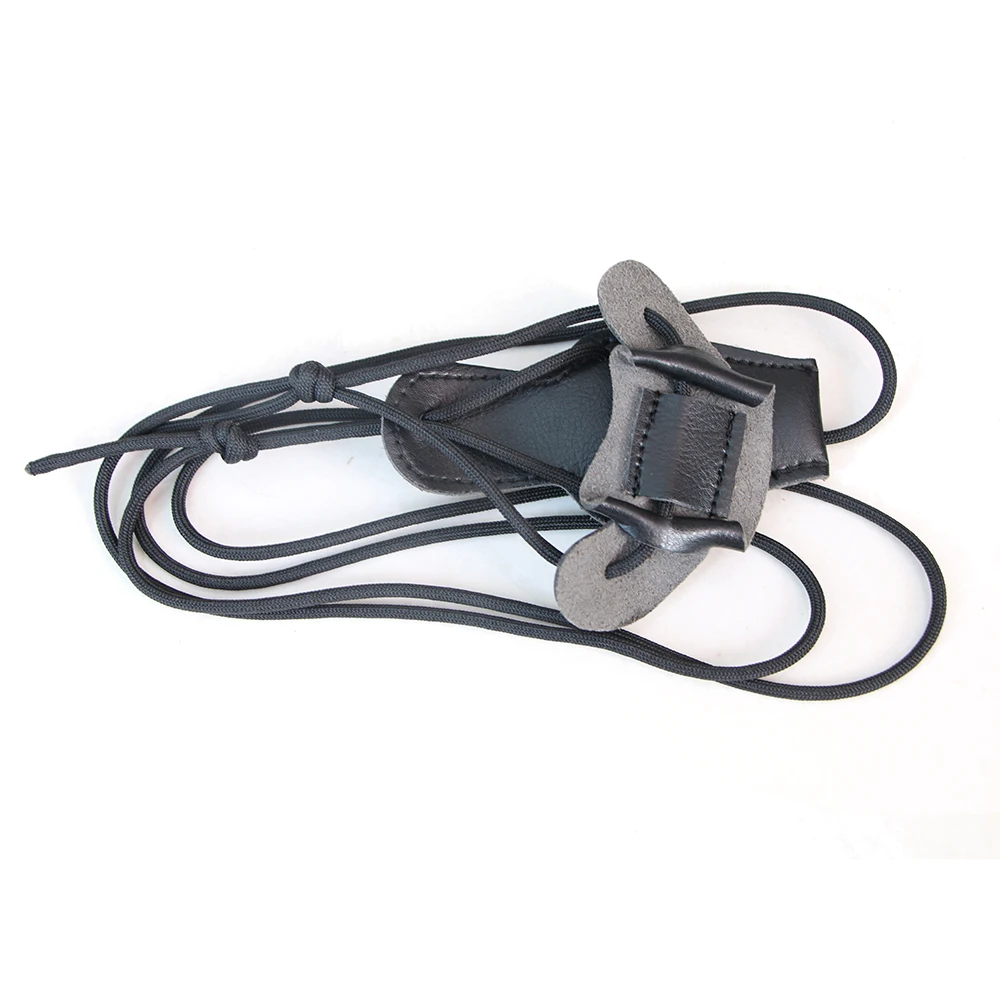 Una cuerda superior negra se utiliza como herramienta auxiliar para el arco Accesorios para deportes al aire libre amigables para principiantes - imagen 5