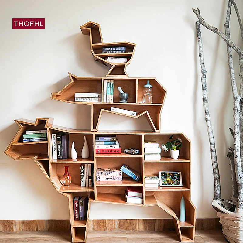 Aparador creativo, muebles de comedor con cajones, armario de almacenamiento, estantería creativa - imagen 3