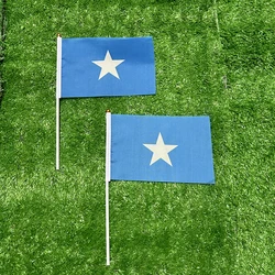 Bandera Somalia con mástil – Ondeante para exterior y decoración