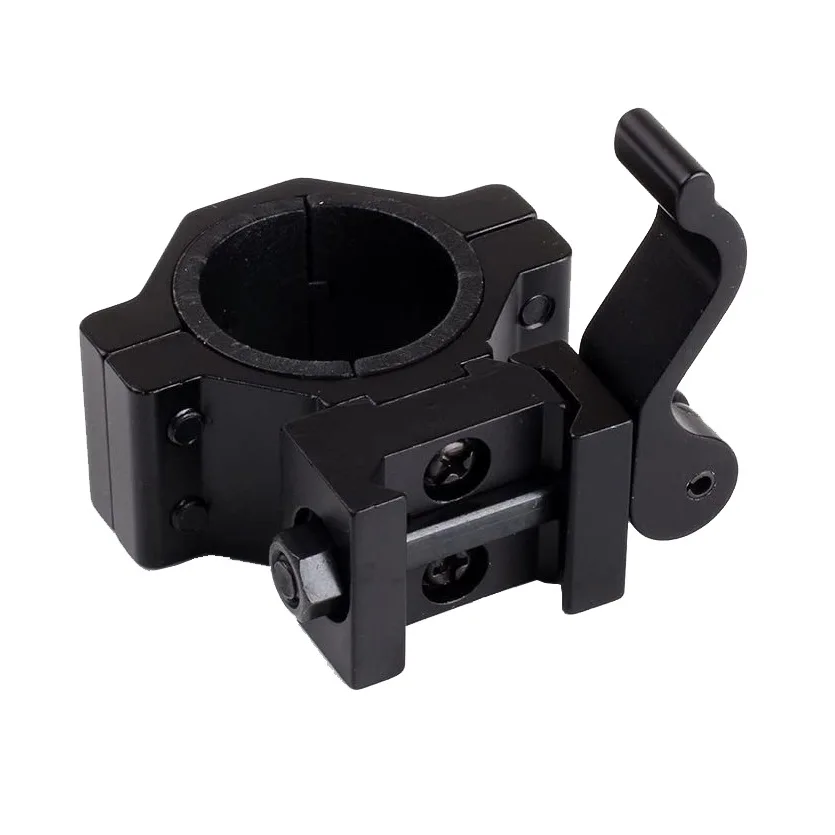 Soporte QD para linterna táctica con adaptador a riel Picatinny - imagen 5