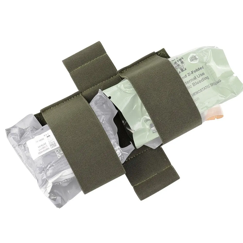 Mochila de soporte para Kit médico táctico, bolsa IFAK, inserto Modular fijo elástico, Airsoft de caza