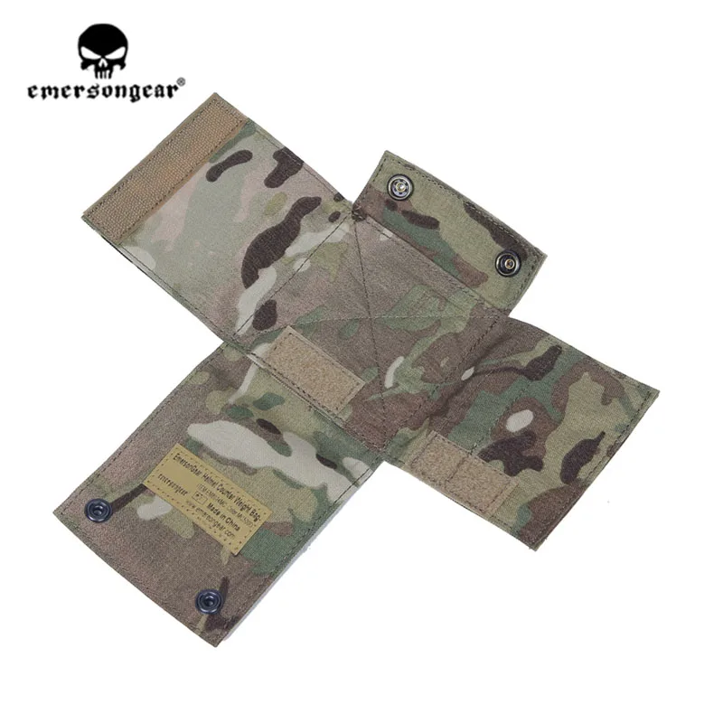 Emersongear casco táctico contrapeso bolsa NVG batería bolsa Panel extraíble equilibrio bolsillo Airsoft caza tiro EM8624 - imagen 3
