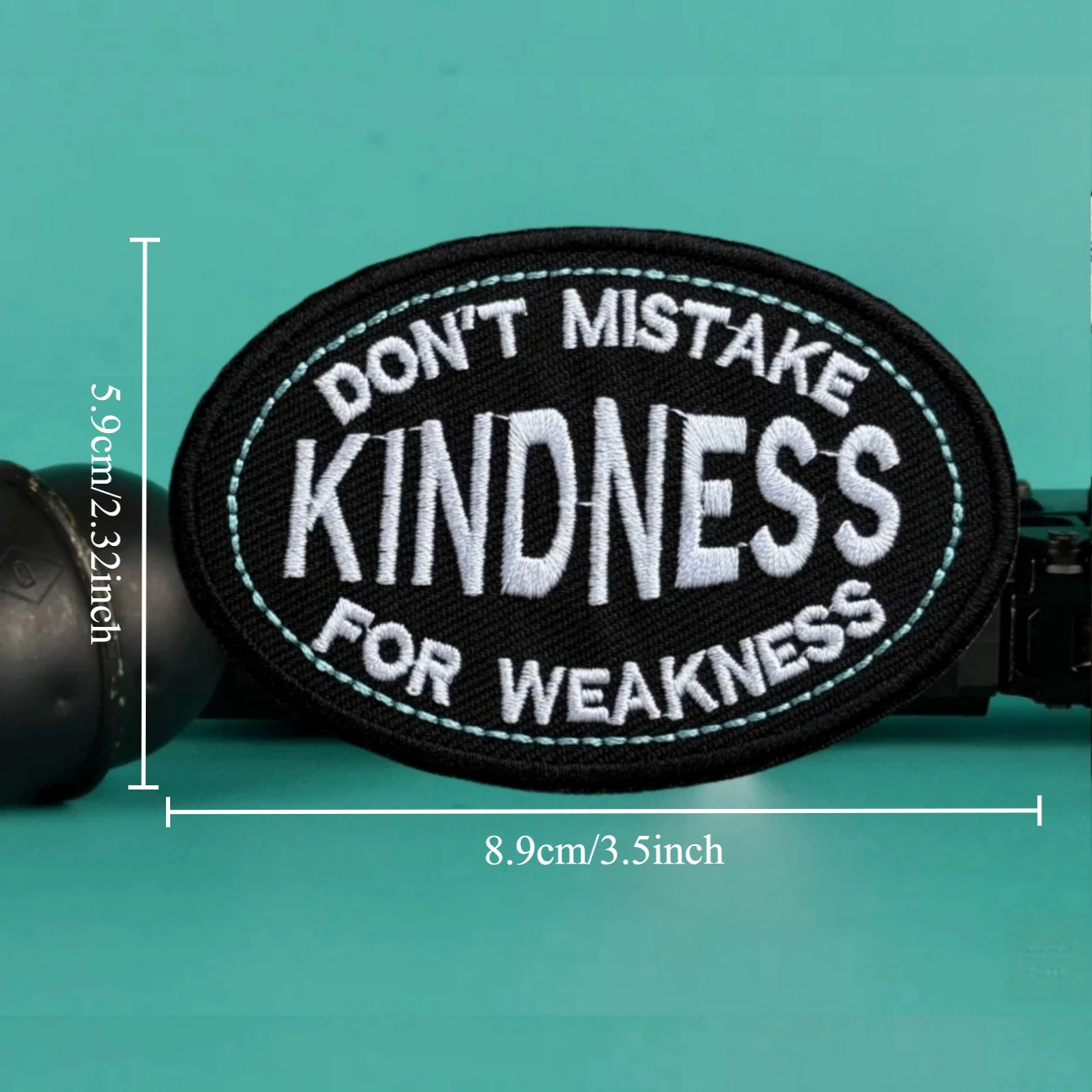 No me importa la gentileza para la libertad, parche táctico moral, parches bordados con gancho y bucle, apliques, mochila, pegatina del ejército militar - imagen 3