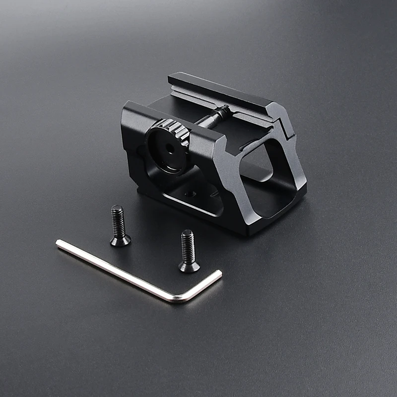 Base elevadora de mira táctica, Base de montaje de Metal, accesorio de punto rojo compatible con riel de 20mm, alcance de caza, puntería Airsoft LEAP 04 - imagen 3