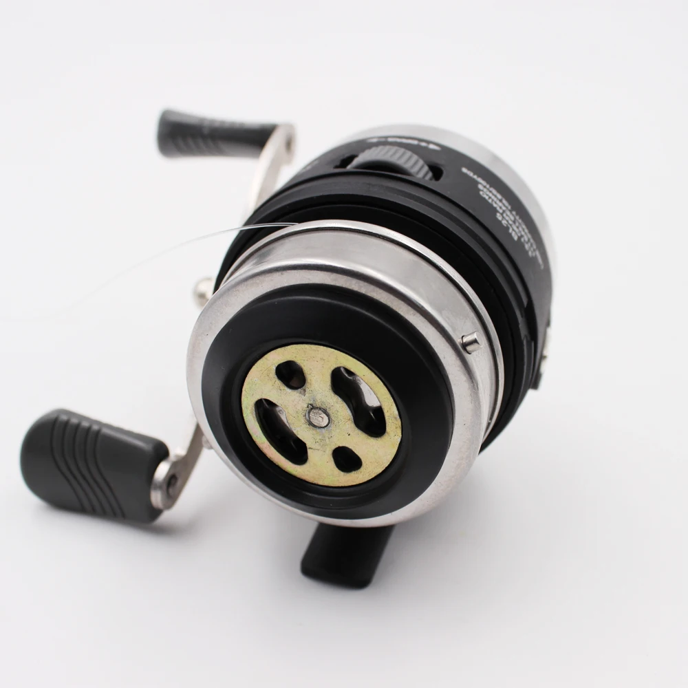 Carrete de pesca de acero inoxidable BL25, herramienta de pesca al aire libre, doble balancín, manos izquierda y derecha, se puede cambiar, tiro con arco, caza - imagen 4