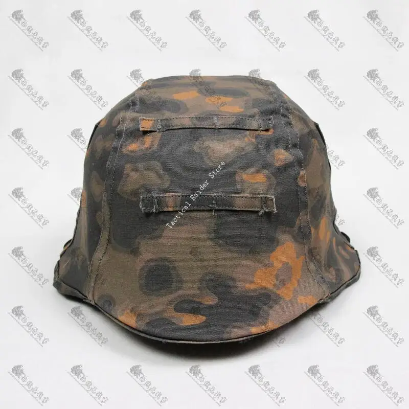 Cubierta casco M35 camuflaje textil paño borde antiniebla M42 - imagen 5