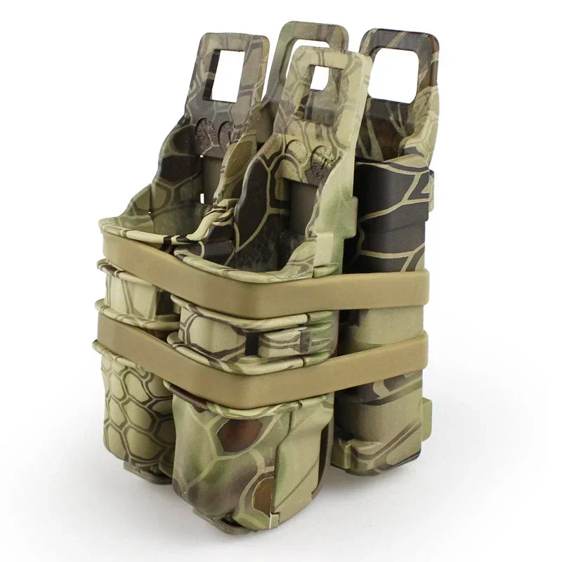 ERQYGRA chaleco táctico Molle Fast Mag, accesorios, sistema de bolsas para revistas, equipo de tiro al aire libre, caza, caja de plástico portátil - imagen 4