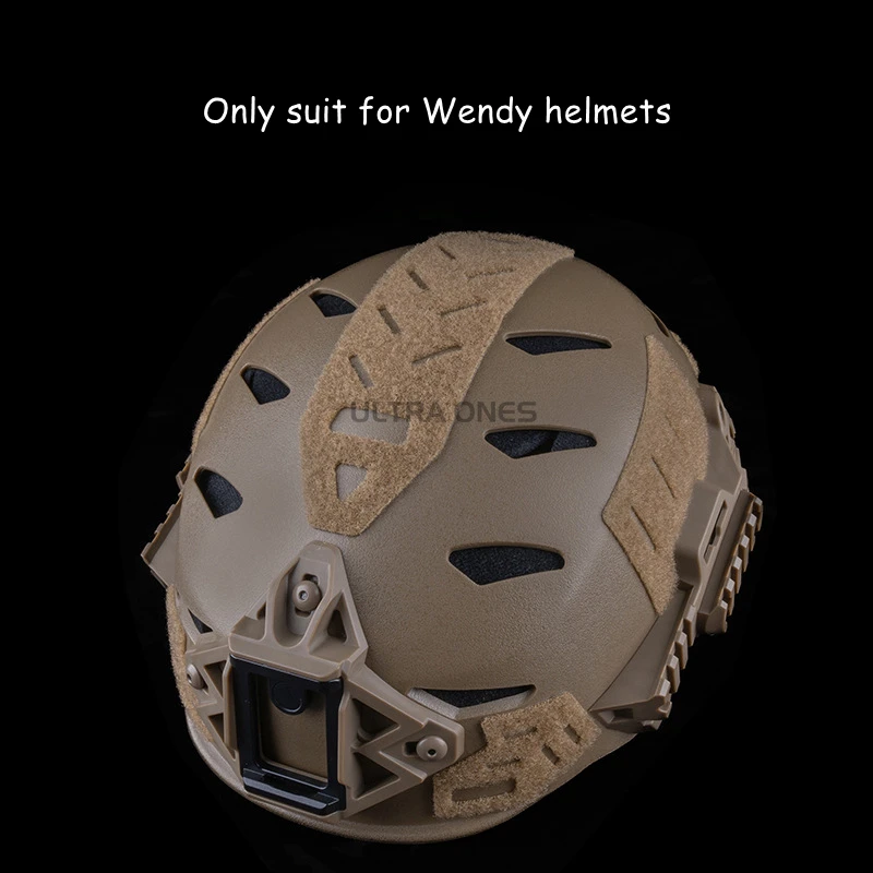 Parches tácticos gancho y bucle para casco Airsoft Wendy - imagen 5