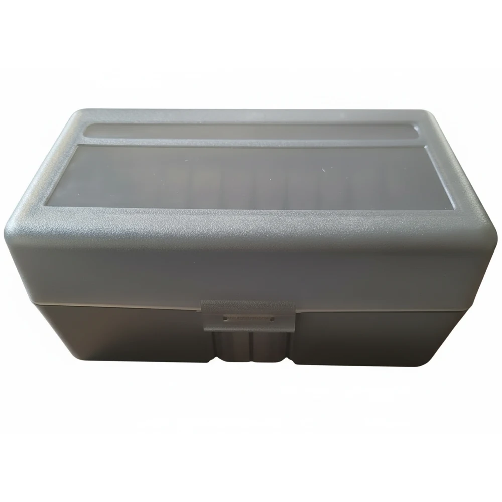 Caja de munición abatible de 50 rondas.308 7,62x51mm, estuche de almacenamiento de balas tácticas, estuche de munición, caja de transporte de cartuchos, accesorios de caza para Rifle - imagen 4