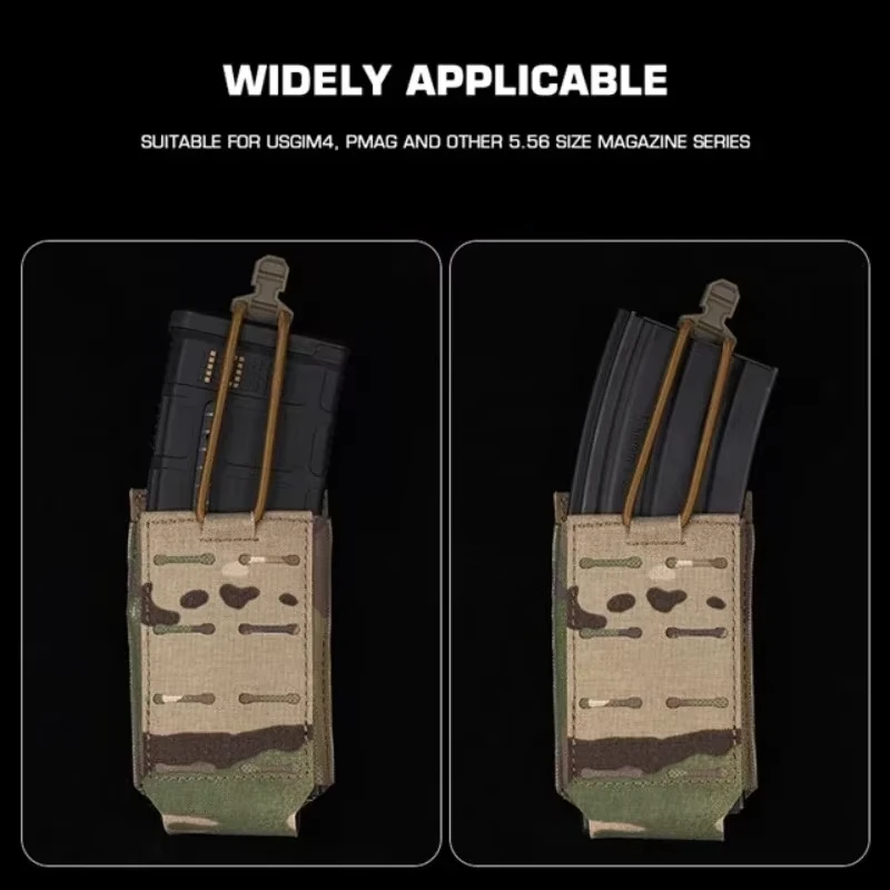 ERQYGRA revista táctica 5,56mm bolsa multiusos CS juego de guerra tiro Molle sistema accesorios riñonera equipo de caza - imagen 2