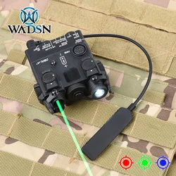 WADSN DBAL A2 Puntero láser táctico rojo para rifle y airsoft