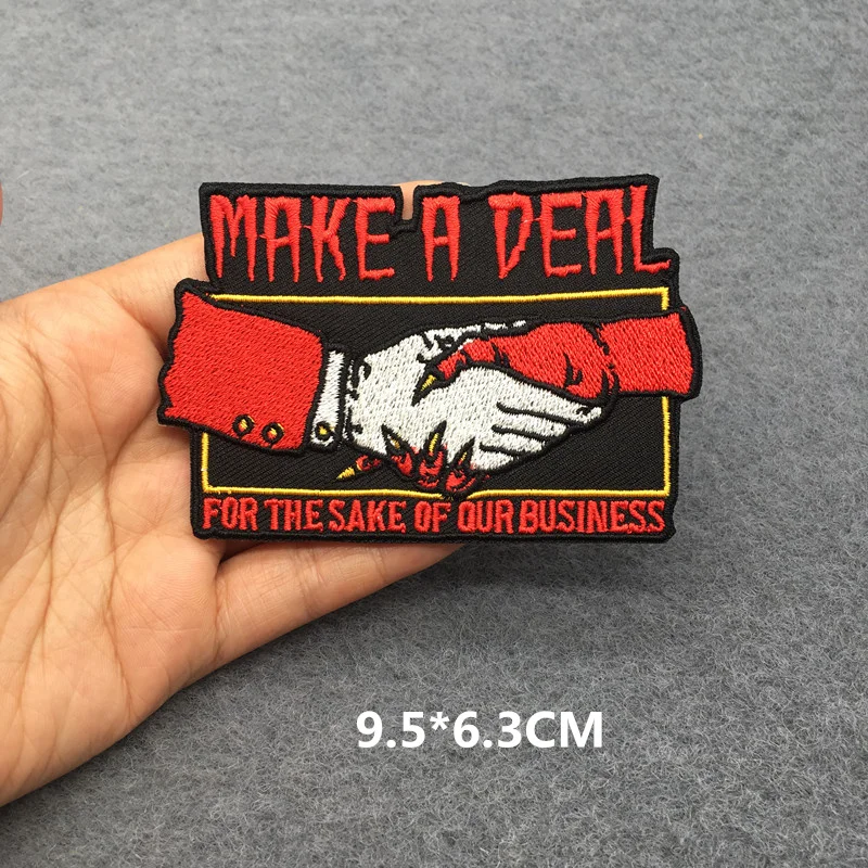 Parche bordado de calavera Punk para planchar en la ropa, parches bordados de rana para ropa, insignia de pegatina Fusible sexual - imagen 4