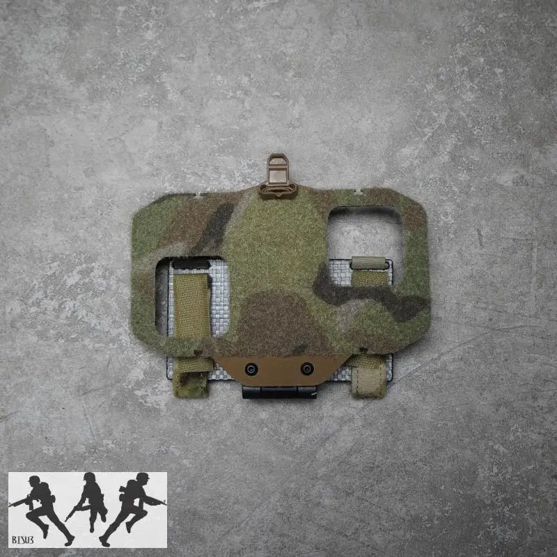 Soporte táctico Molle para navegación de teléfono, placa de montaje 1,5 para chaleco CPC JPC2.0 para comando de combate/paracaídas/ tácticas Airsoft - imagen 3