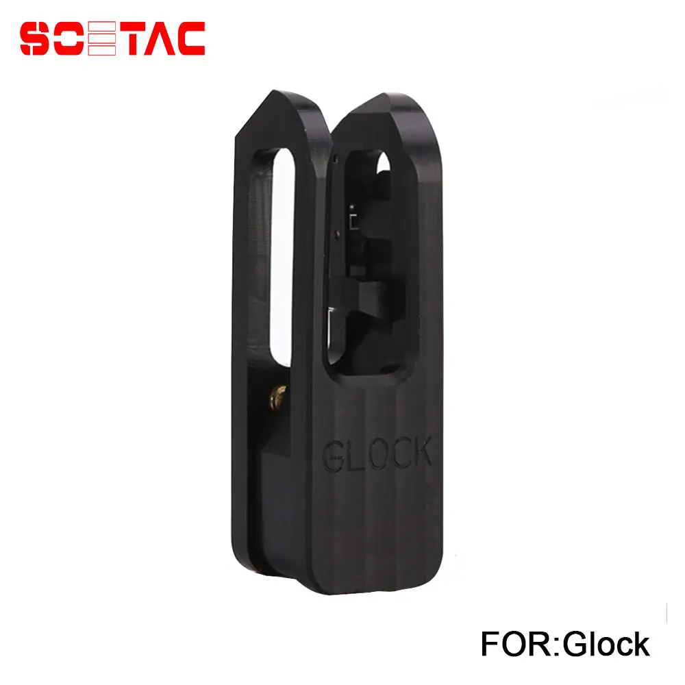 S-2 IPSC IDPA de aluminio para mano izquierda o derecha, bloque de inserción de funda profesional para Glock 1911 CZ, cinturón táctico, accesorios de caza - imagen 5