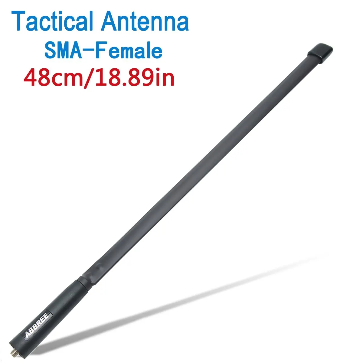 Abbree CS antena táctica SMA hembra de doble banda 144/430Mhz Walkie Talkie plegable para Baofeng UV 5R 13 Pro 888S Quansheng UV K5