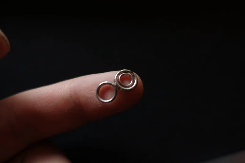 EDC SUS anillo colgante de llavero de acero inoxidable Extra pequeño - imagen 2