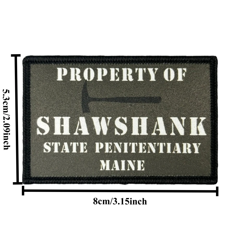 Parche táctico de martillo para ropa, insignia de moral militar, pegatinas para mochila, brazalete divertido con gancho y bucle, aplique para casco - imagen 4