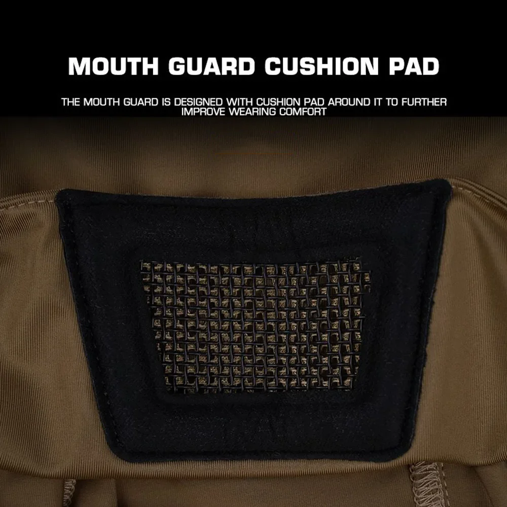 Máscara Airsoft para hombre, máscara deportiva, pasamontañas, protección facial completa, sombreros de caballero para Paintball, caza, deporte, ciclismo - imagen 4