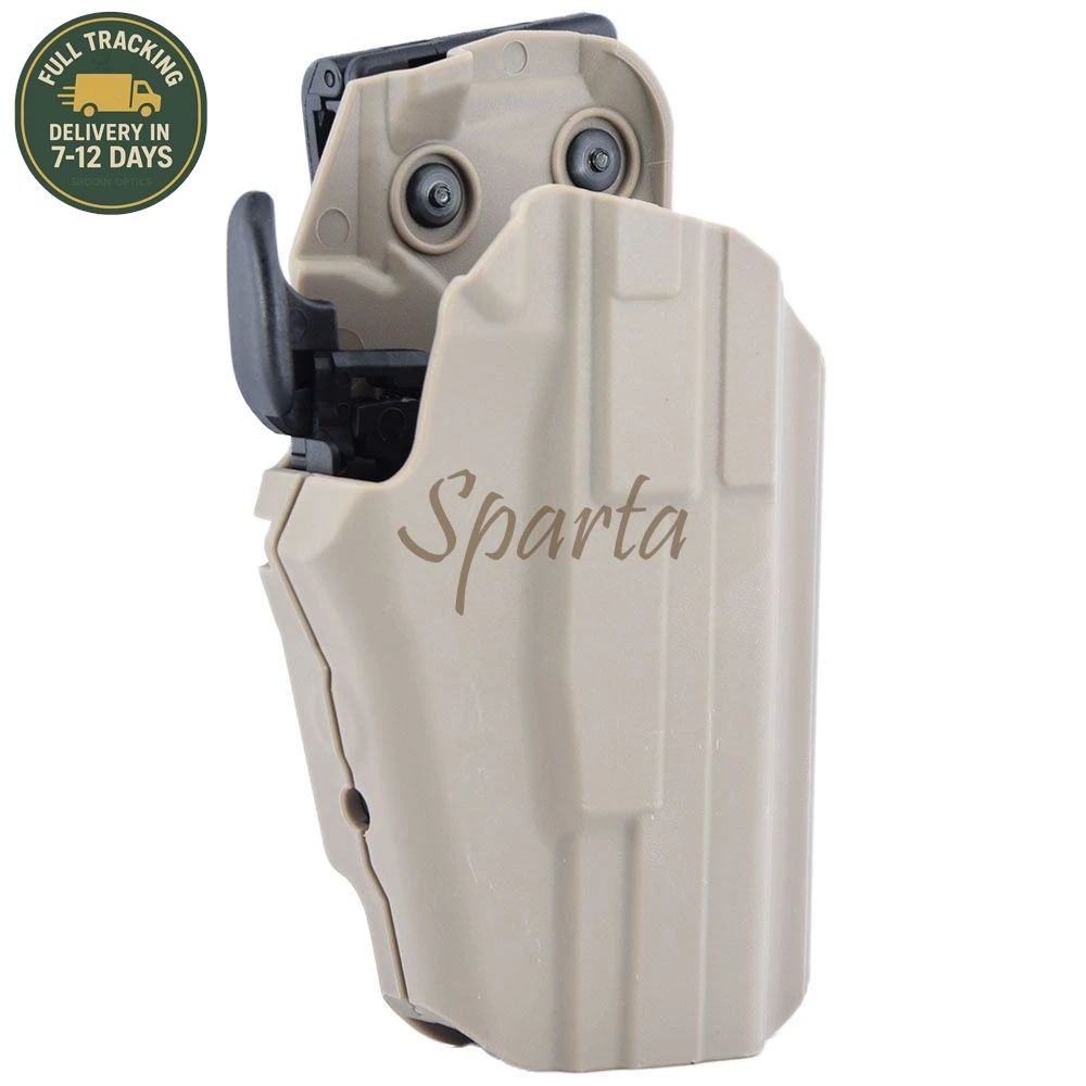 Funda táctica polímero extracción rápida pistola mano derecha - imagen 5