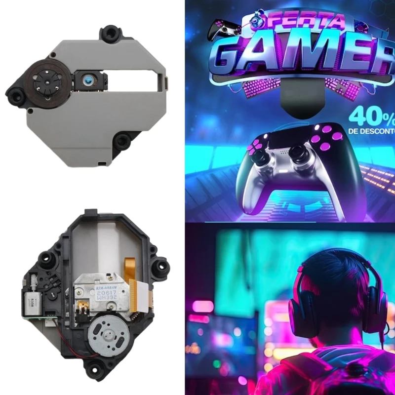reemplazo lentes ópticas precisión para KSM440BAM mejora su consola juegos, confiable y fácil instalar,