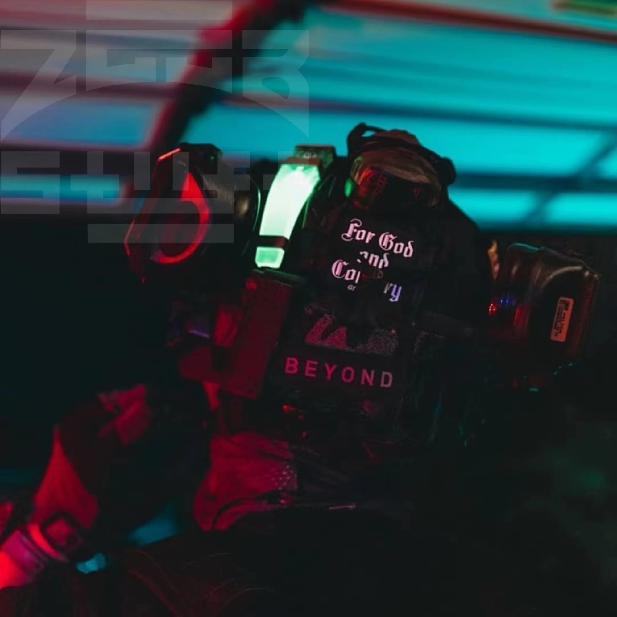 Parche táctico que brilla en la oscuridad para God And Country - imagen 4