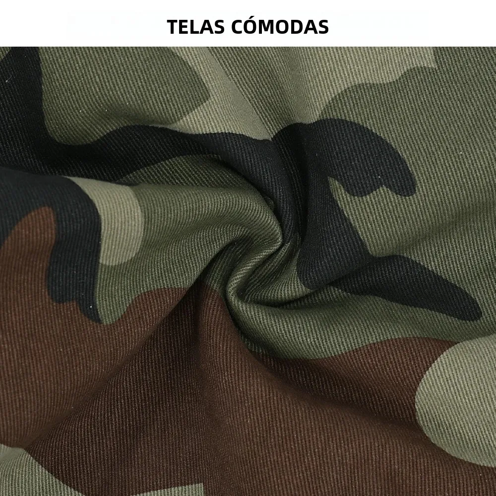 SINAIRSOFT-pantalones cortos militares para hombre, pantalones cortos informales de camuflaje táctico para exteriores, pantalones cortos Cargo de secado rápido con múltiples bolsillos y ajuste relajado - imagen 5