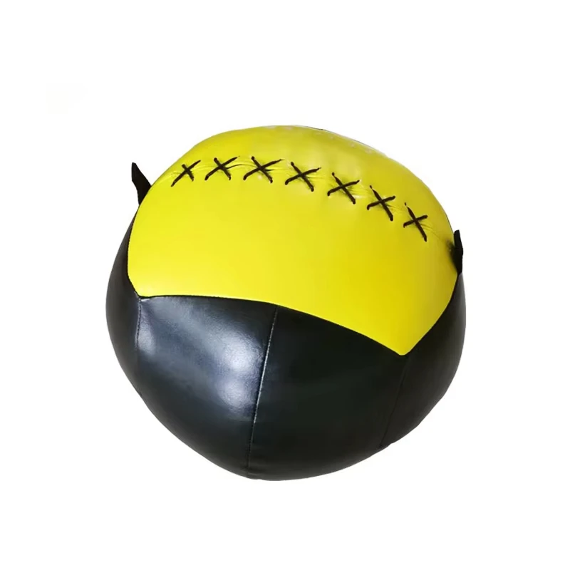 Pelota medicinal de agarre suave de 35cm para Crossfit, rasguños, pelotas de pared, gimnasio en casa, entrenamiento, entrenamiento de equilibrio, pelota deportiva ligera y duradera - imagen 4