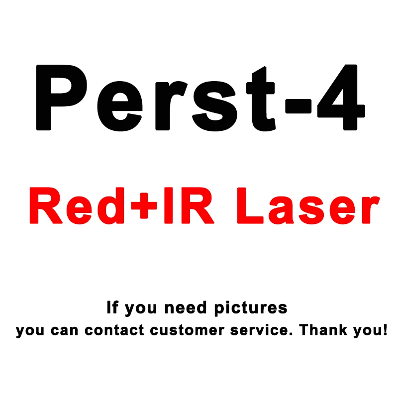 Indicador láser rojo Perst-4