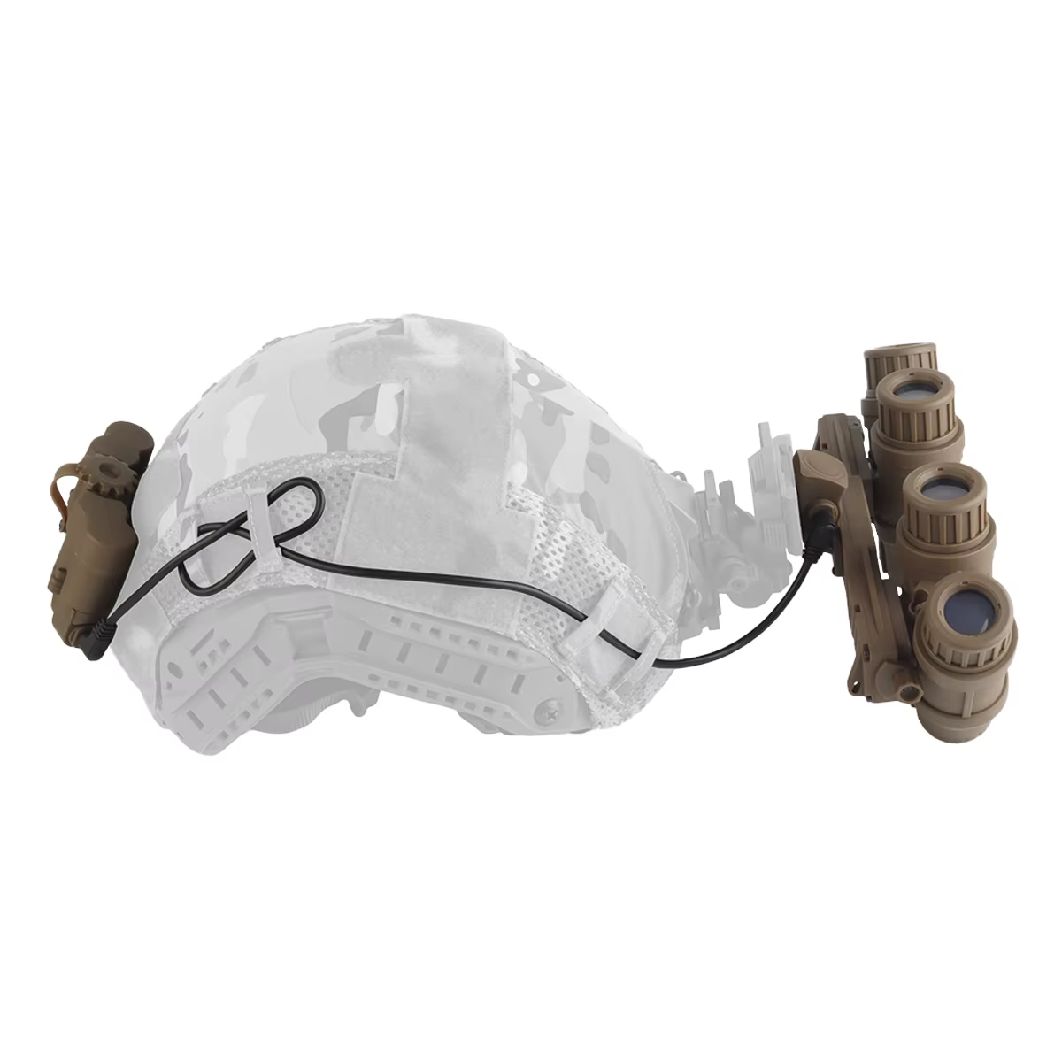 Gafas de visión nocturna tácticas GPNVG 18, modelo DUMMY, soporte NVG, accesorios para casco Airsoft Nylon L4G24, adaptador de montaje para casco rápido - imagen 4